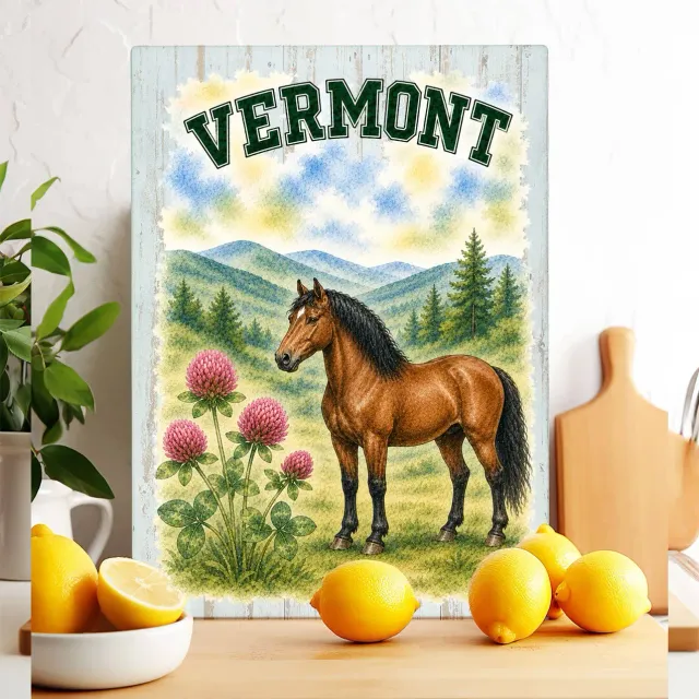 Avery Lane Gifts Vermont skærebræt glas 28x38 cm dyr