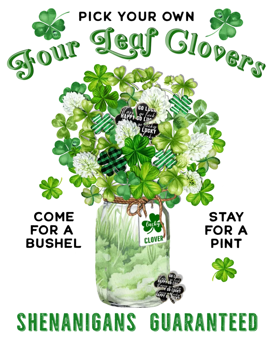 Avery Lane Clover Bouquet dekoration firkløver