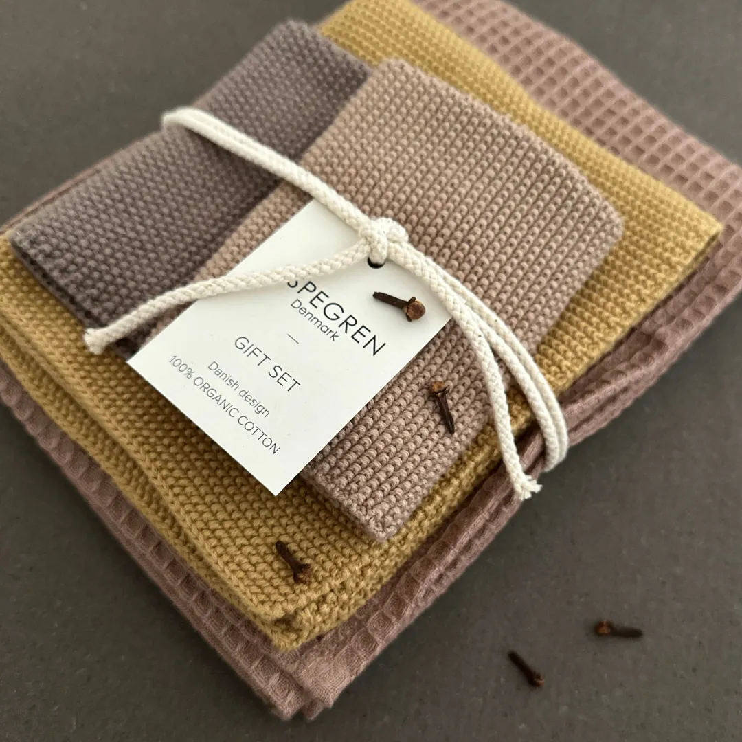 AspEgren Ginger Bread køkkengavesæt 4 dele økologisk