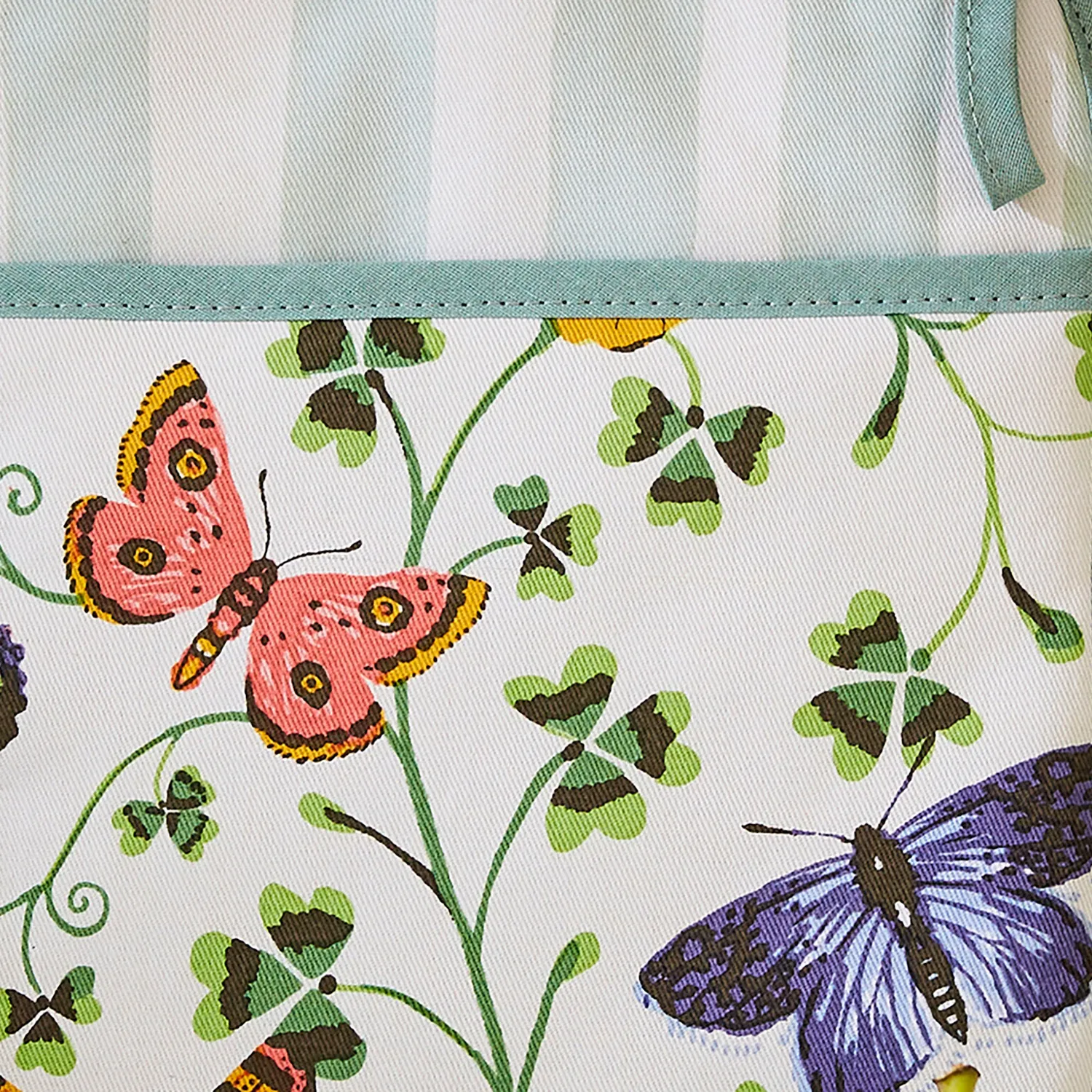 Ulster Weavers Butterfly Grove grydelap blå bomuld