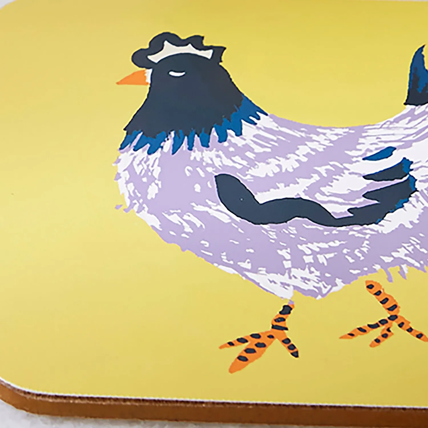 Ulster Weavers Chick Chicken bordskånere 4-pak gule