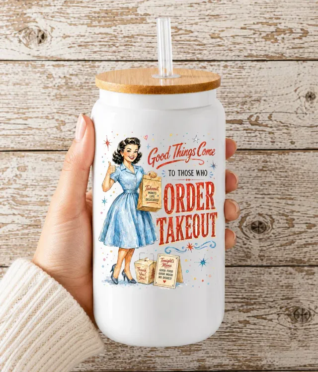 Avery Lane Gifts Good Things drikkeglas 473 ml med låg