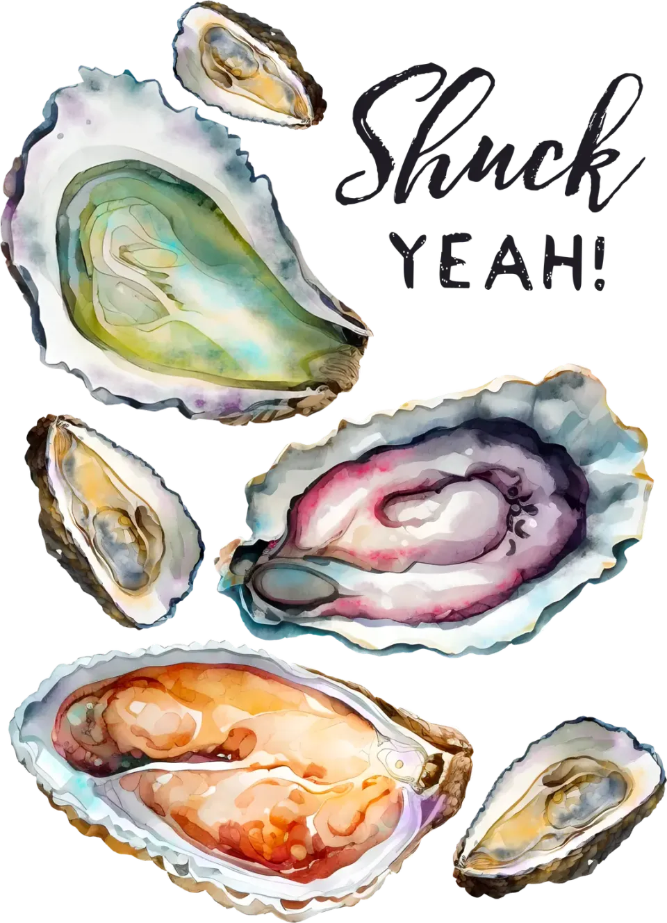 Avery Lane Gifts Oysters Shuck Yeah kystpynt strand