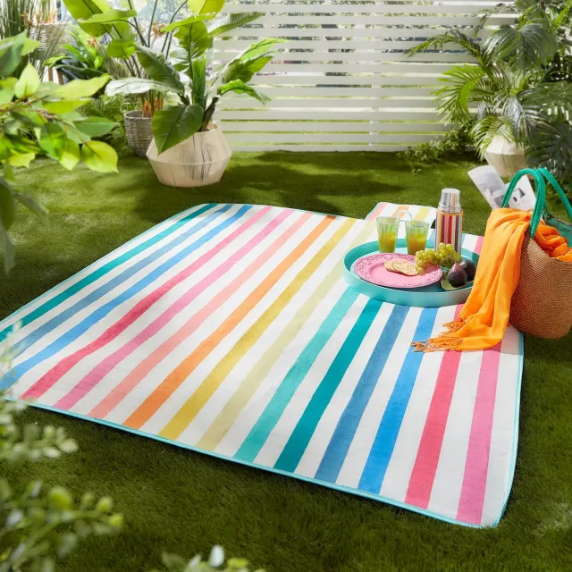 Ulster Weavers Carlson Stripe picnictæppe 135x150cm