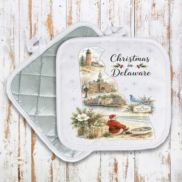 Avery Lane Gifts Delaware grydelap julemotiv 20x20 cm