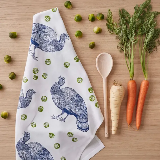 Thornback & Peel Turkey & Sprout juleviskestykke 47x77