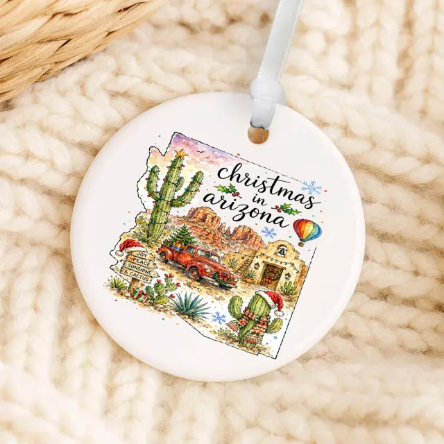 Avery Lane Gifts Christmas Arizona ornament porcelæn 7,6 cm
