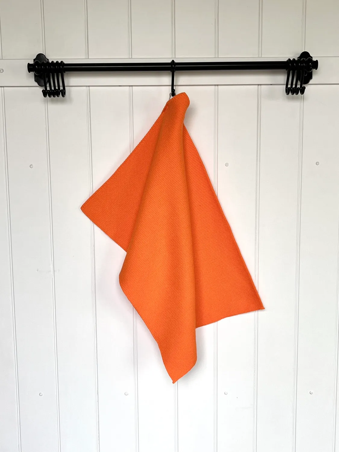 Solwang håndklæde klar orange økologisk