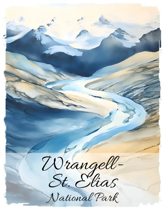Avery Lane Gifts Wrangell-St. Elias Alaska souvenir gave