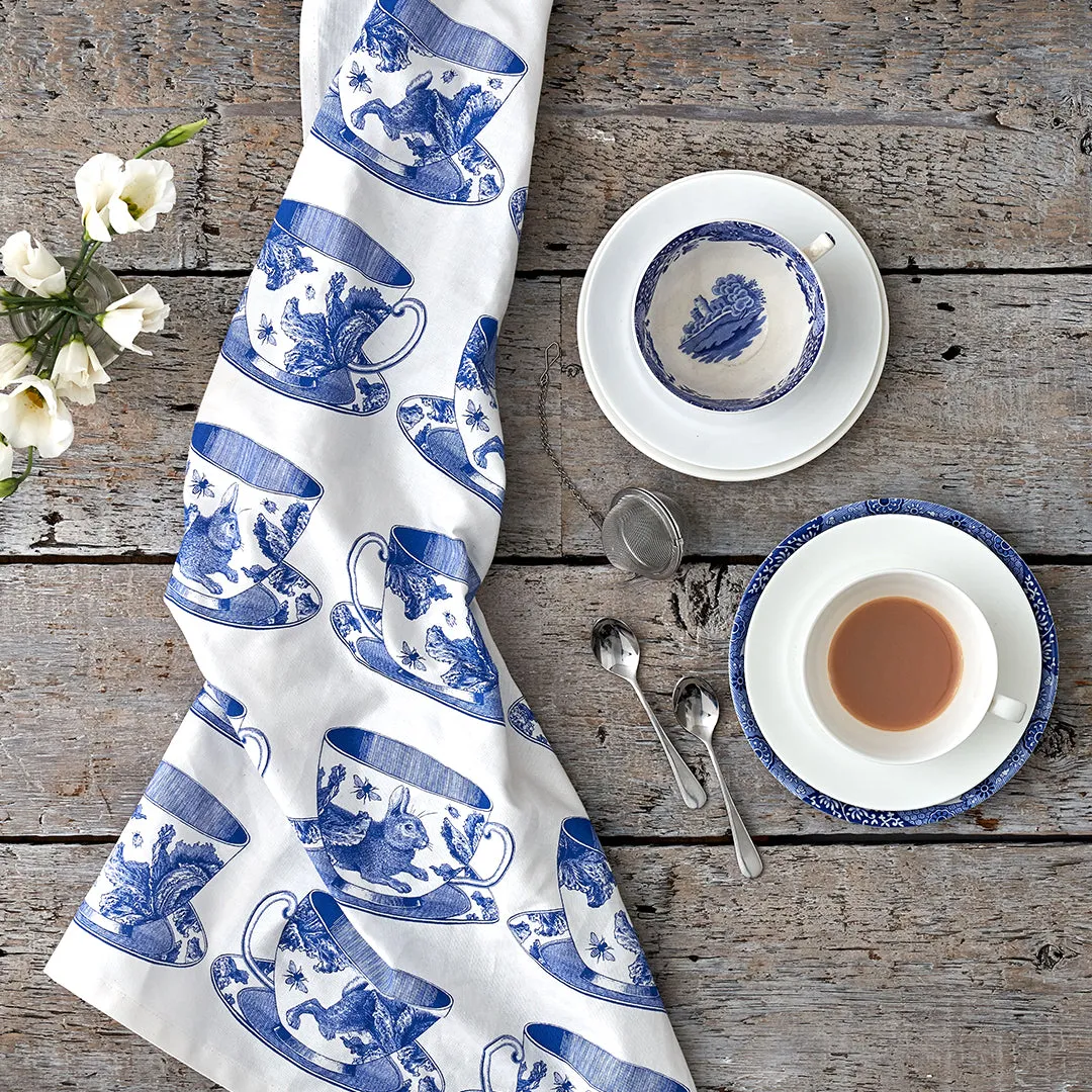 Thornback & Peel Teacup viskestykke bomuld 47x77