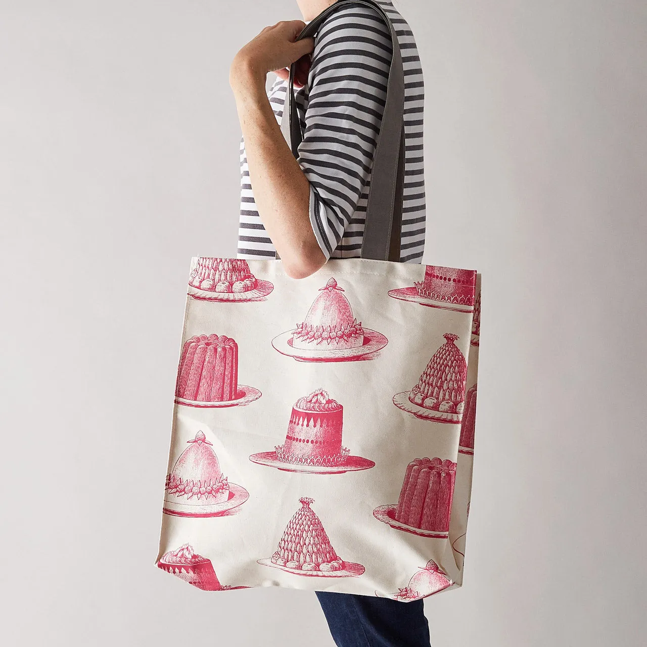 Thornback & Peel Jelly & Cake mulepose pink bomuld