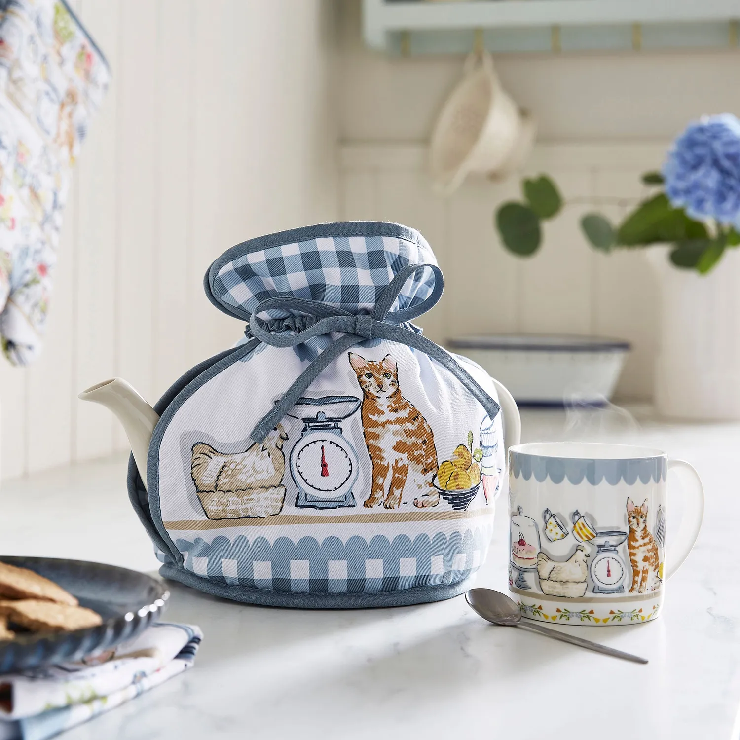 Ulster Weavers Pantry Cats krus benporcelæn multifarvet