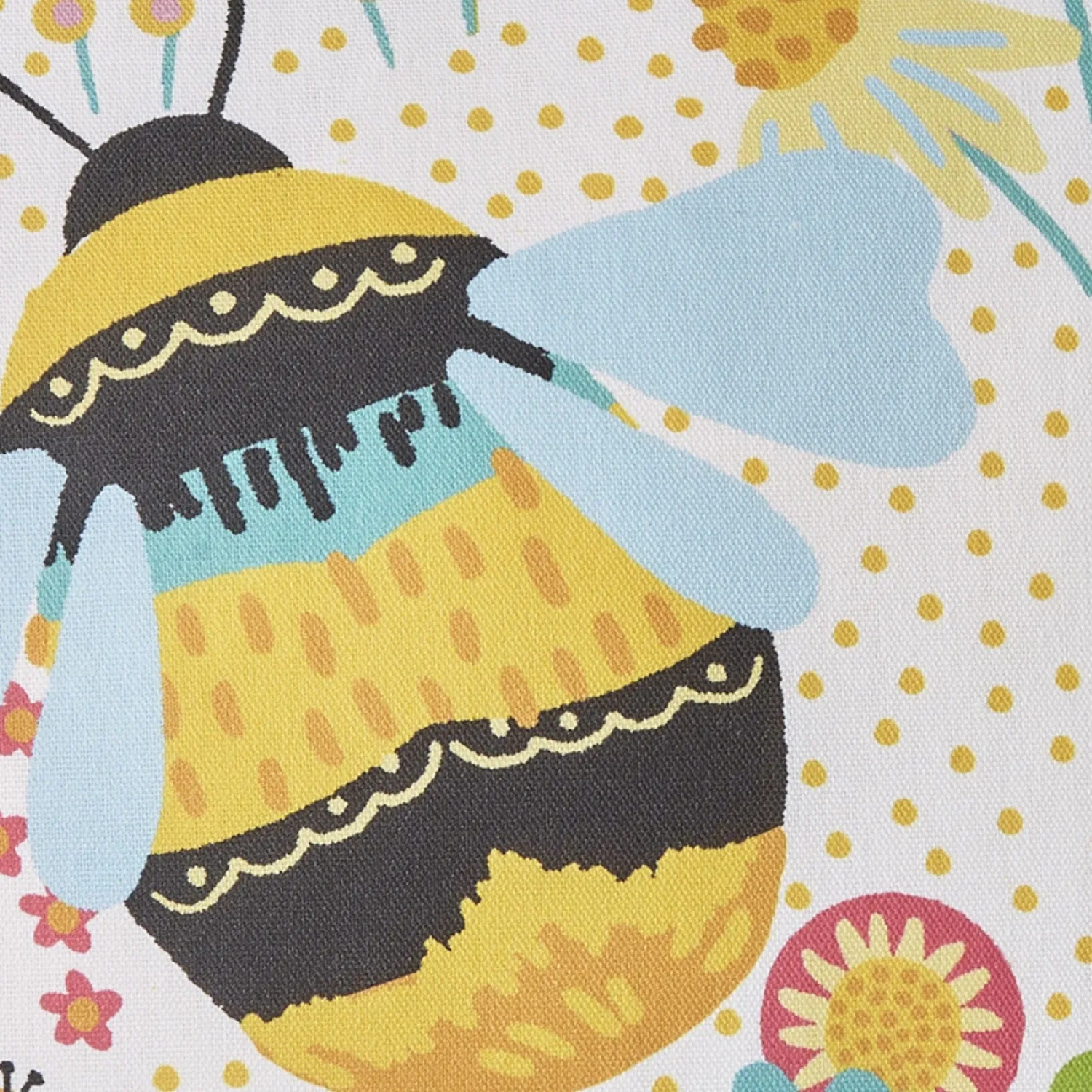 Ulster Weavers Buzzy Bee picnictæppe okker 135x150 cm vandtæt