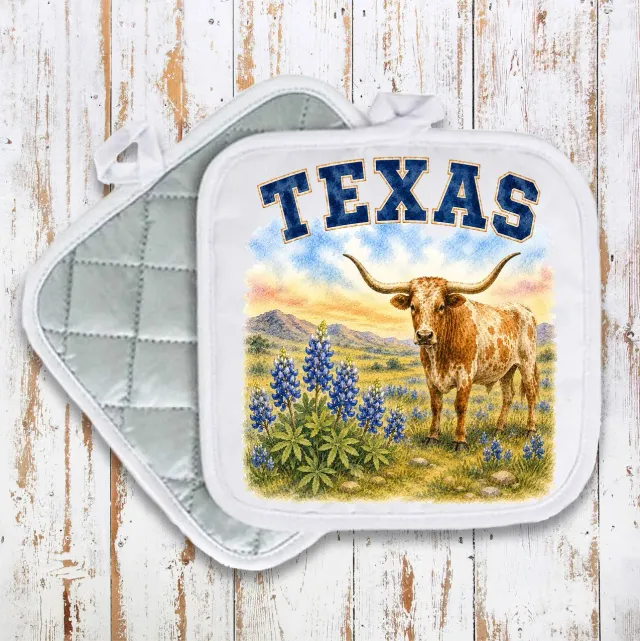 Avery Lane Gifts Texas State Bird grydelap 20 cm bomuld