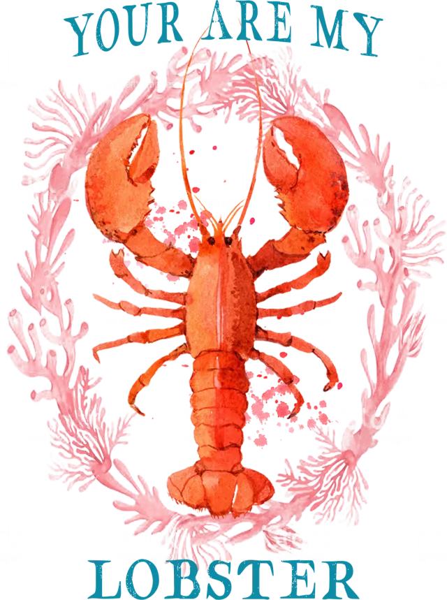 Avery Lane Gifts Coastal Lobster forklæde bomuld gave