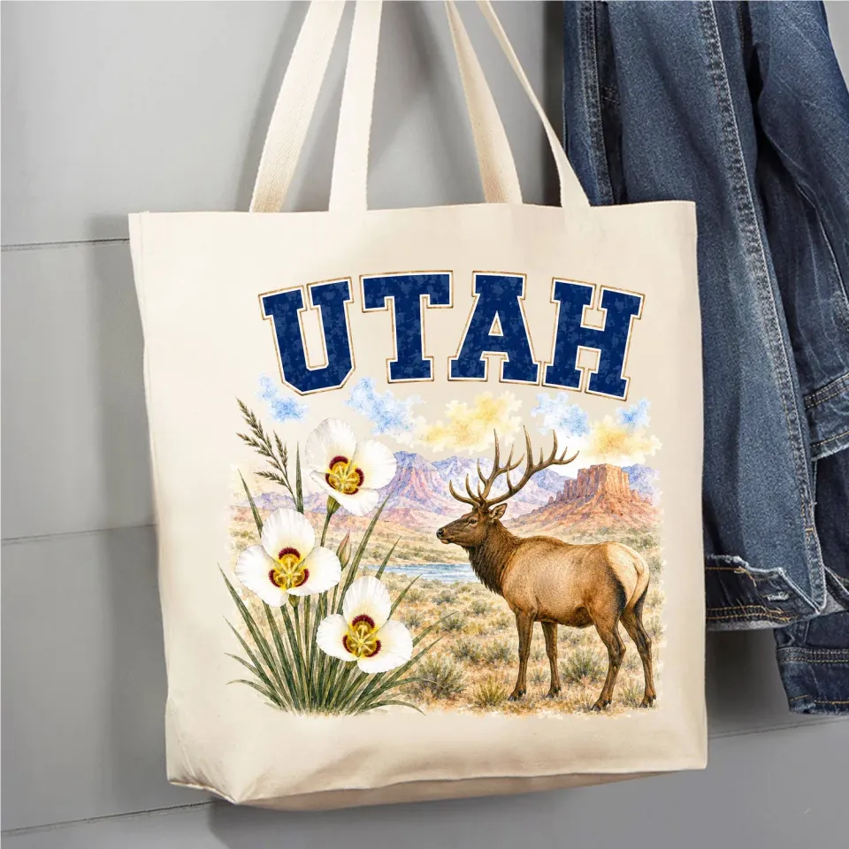 Avery Lane Gifts Utah State Bird mulepose bomuld 41 cm
