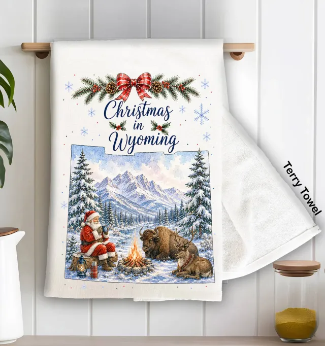 Avery Lane Wyoming Christmas viskestykke terry 71 cm