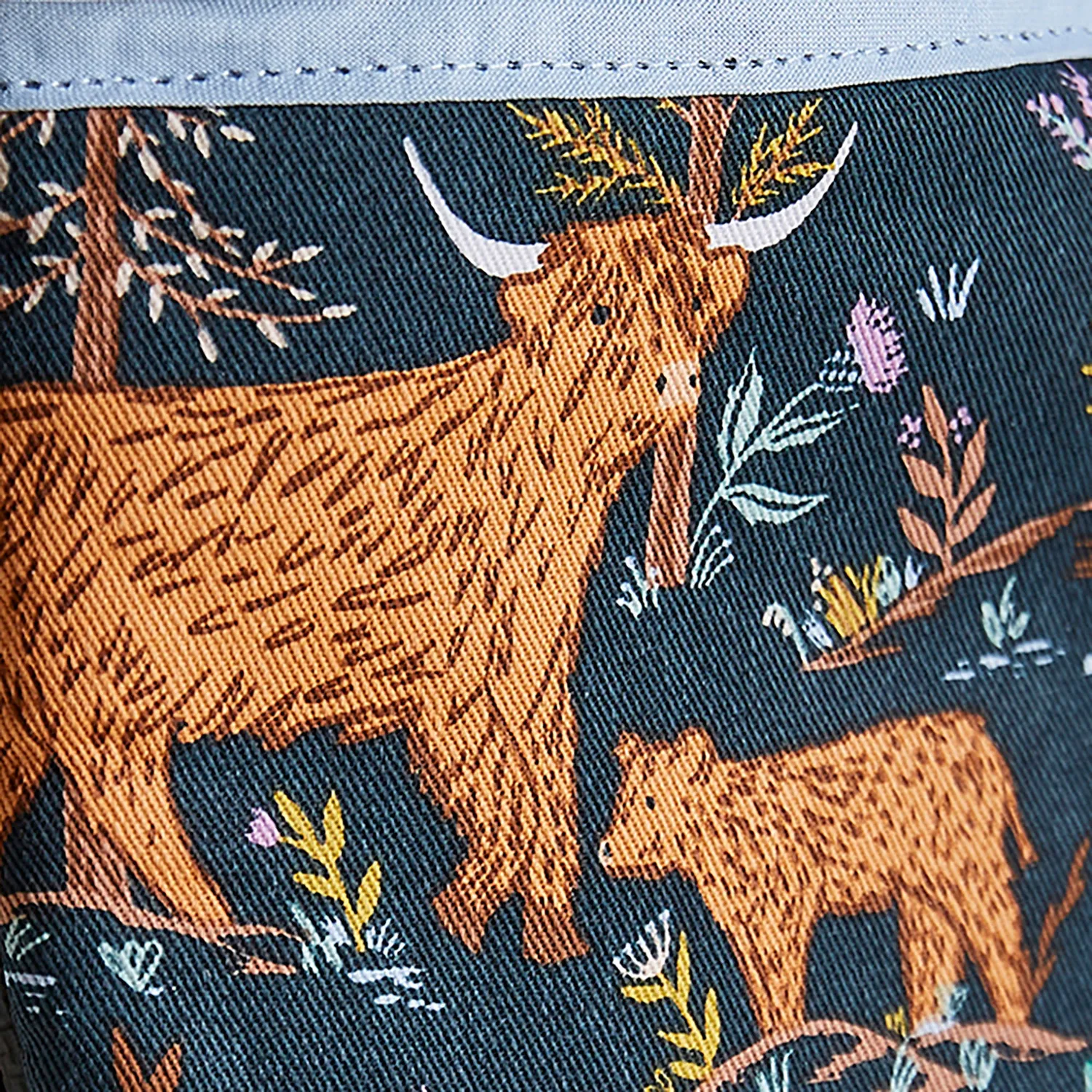 Ulster Weavers Connie Cow ovnluffer bomuld navy 2 stk