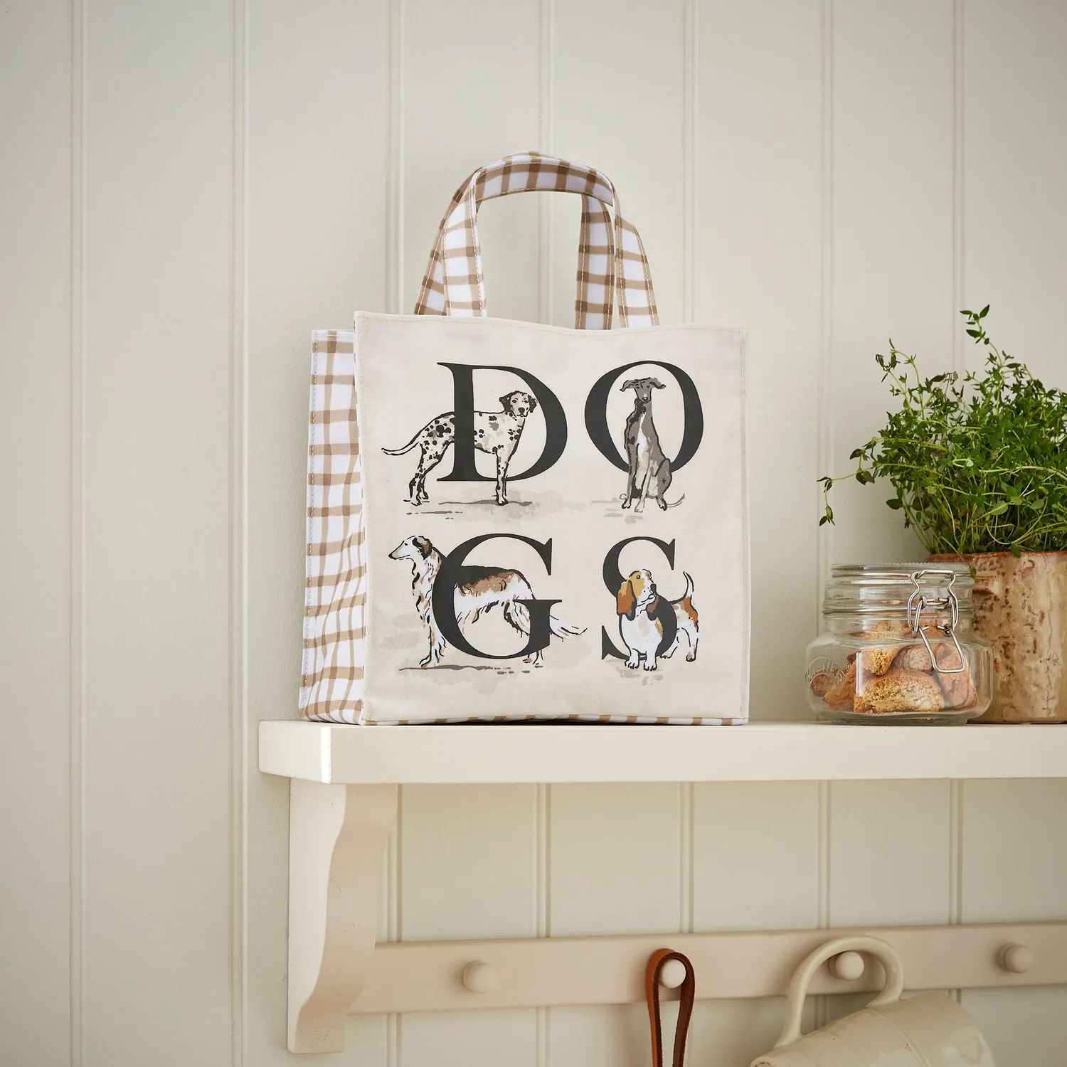 Ulster Weavers Country Dogs shopper small brun 25x25 cm PVC