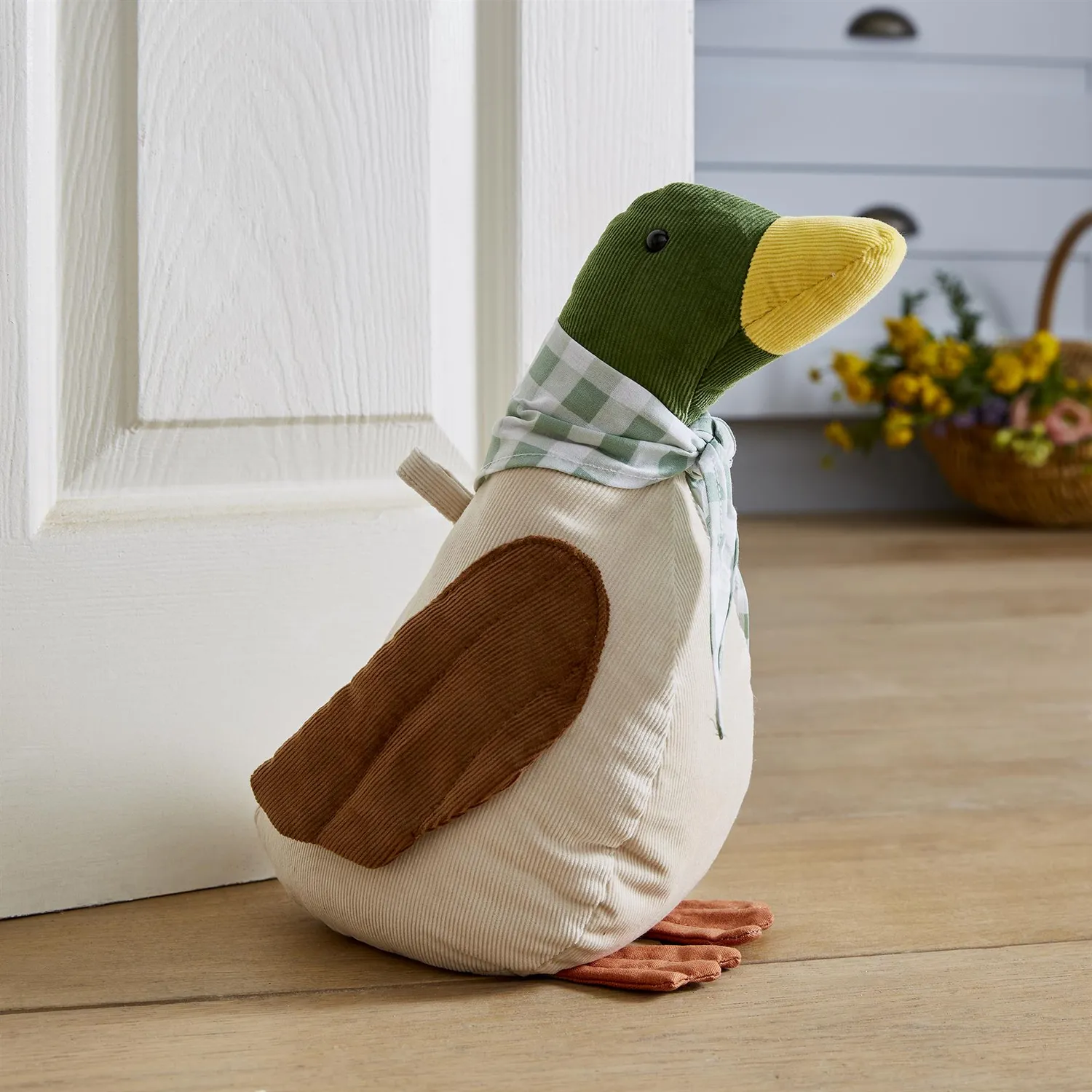 Ulster Weavers Mallard dørstopper beige bomuld