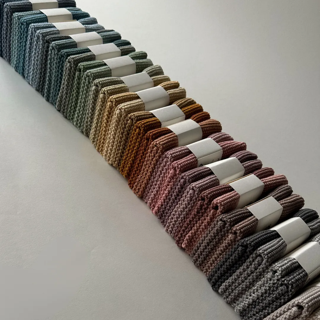 AspEgren Blend Gray strikkede karklude 2 stk 26x26