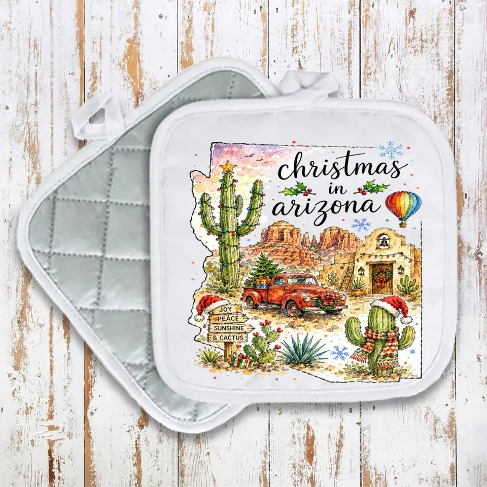 Avery Lane Gifts Christmas Arizona grydelap 20x20 cm bomuld