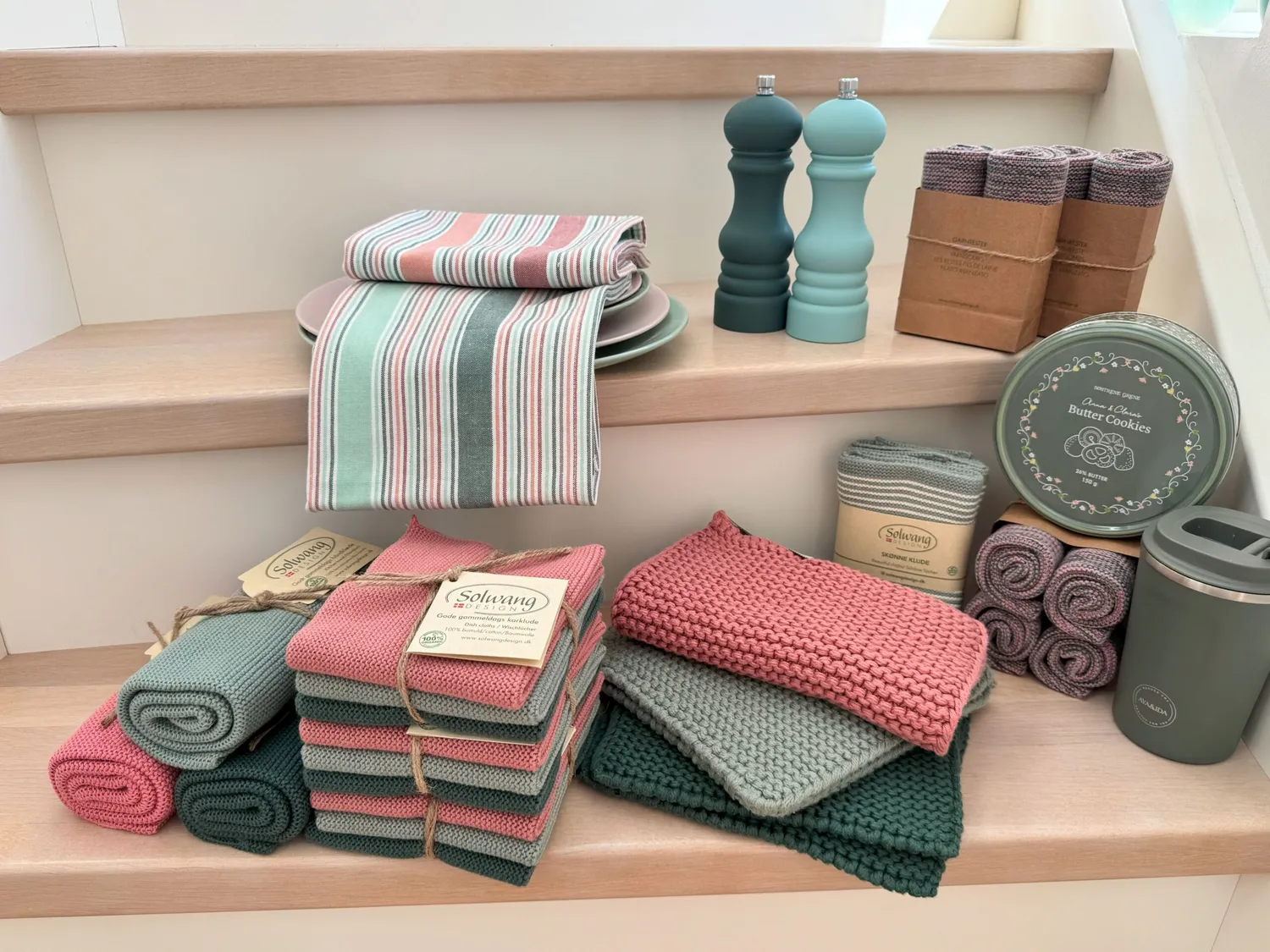 Solwang Restgarn karklude rose/salvie mix OEKO-TEX