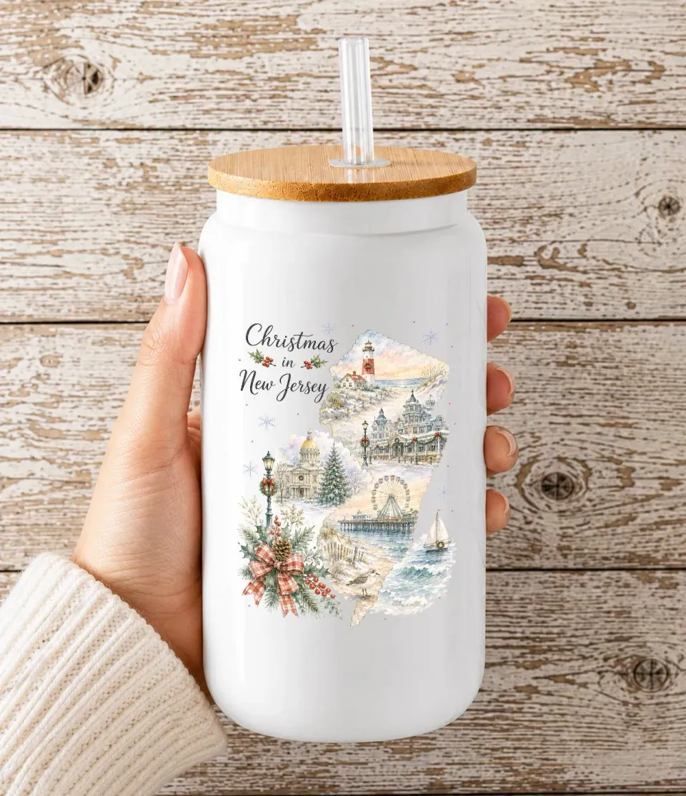 Avery Lane Gifts Christmas New Jersey drikkeglas 473 ml