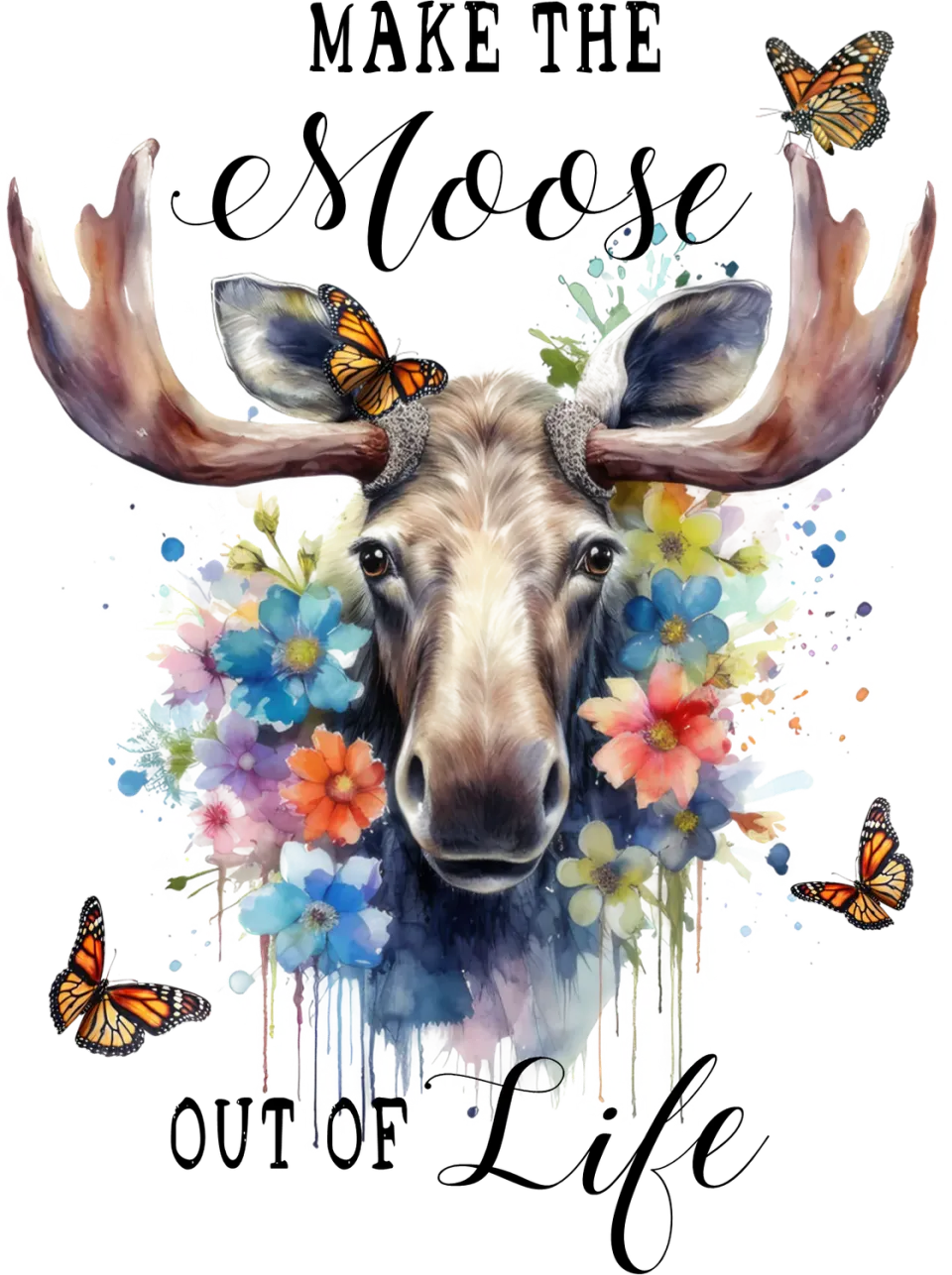 Avery Lane Gifts Make the Moose viskestykke elgm出一motiv