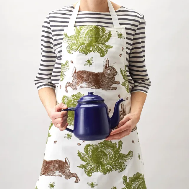 Thornback & Peel Rabbit & Cabbage forklæde 60x80 bomuld