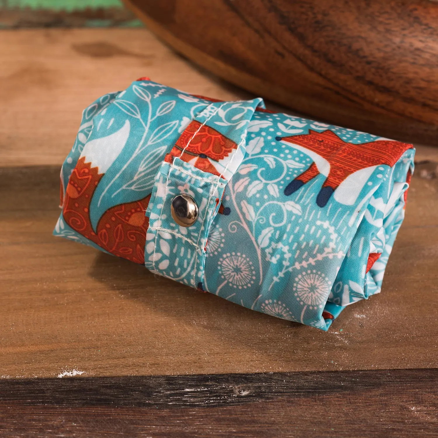 Ulster Weavers Foraging Fox mulepose blå polyester