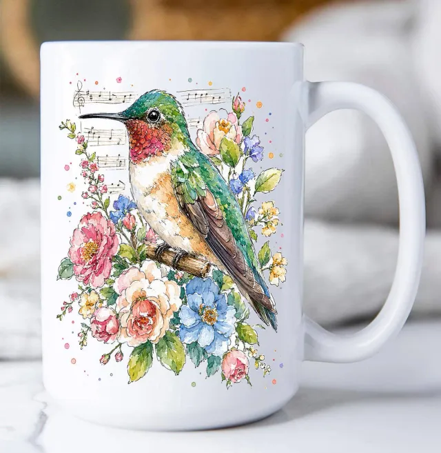 Avery Lane Gifts Hummingbirds krus keramik 443 ml