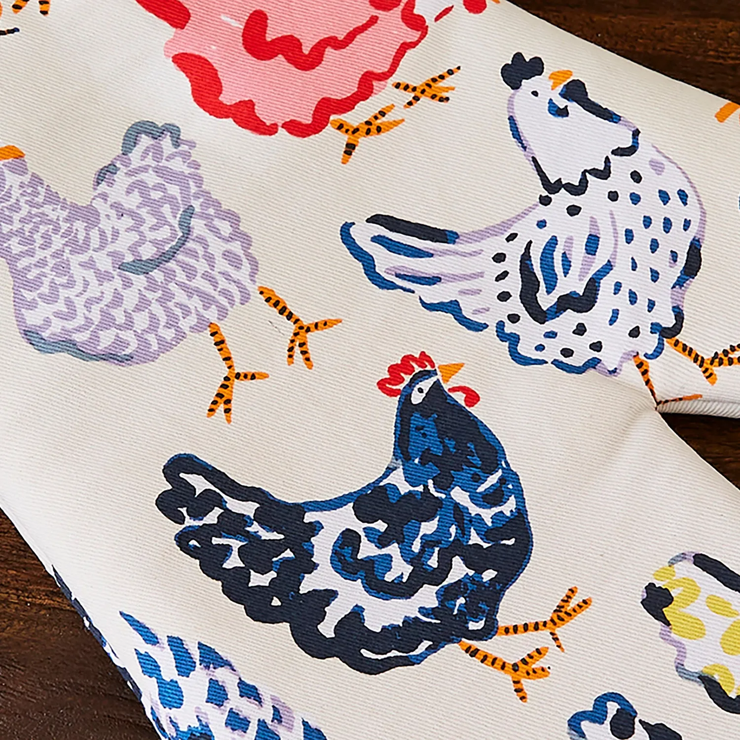 Ulster Weavers Chick Chicken ovnhandske gul bomuld