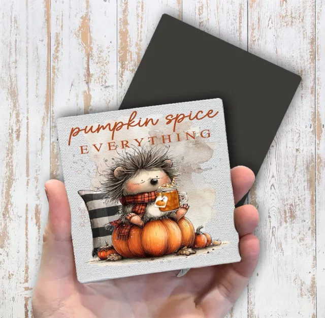 Avery Lane Gifts Pumpkin Spice køleskabsmagnet 10x10