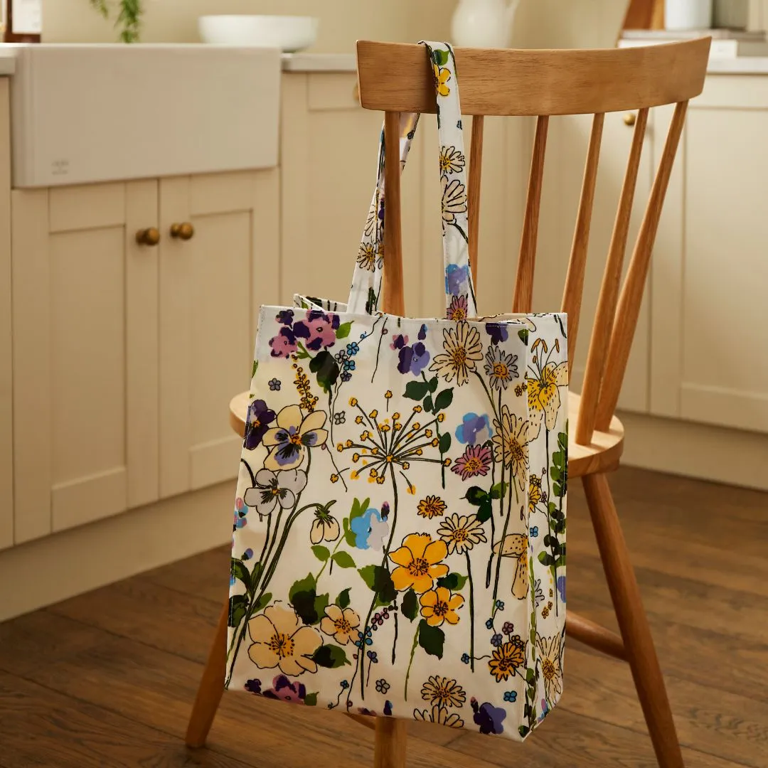 Ulster Weavers Wildflowers shopper mellem blomstret PVC