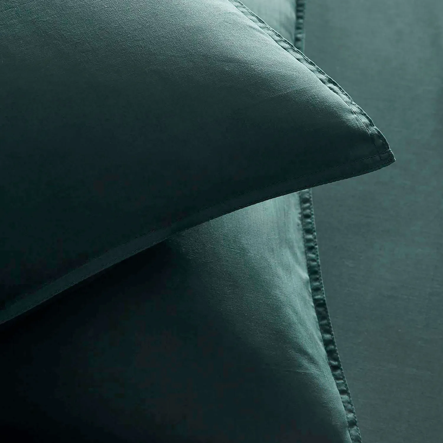 Ulster Weavers Cassia sengetøj teal 100% bomuld