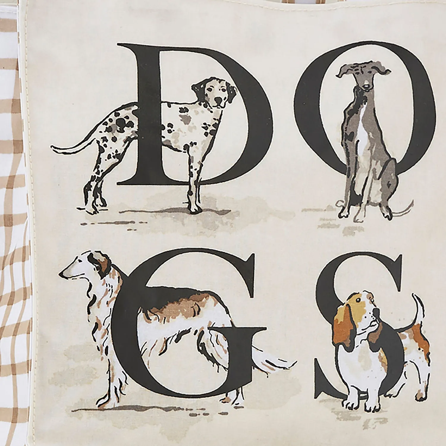 Ulster Weavers Country Dogs shopper small brun 25x25 cm PVC