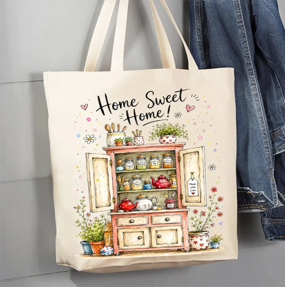 Avery Lane Gifts Country Cabinet Home Sweet Home mulepose bomuld
