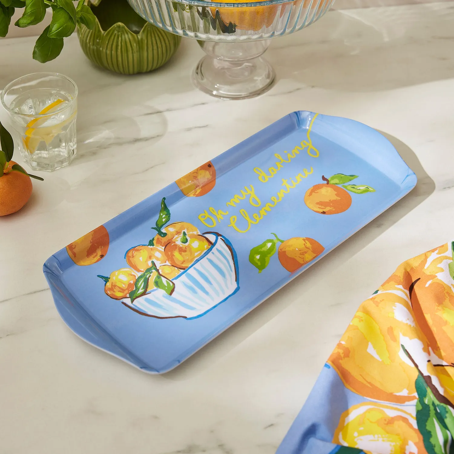 Ulster Weavers Summer Fruits serveringsbakke 39x17 cm
