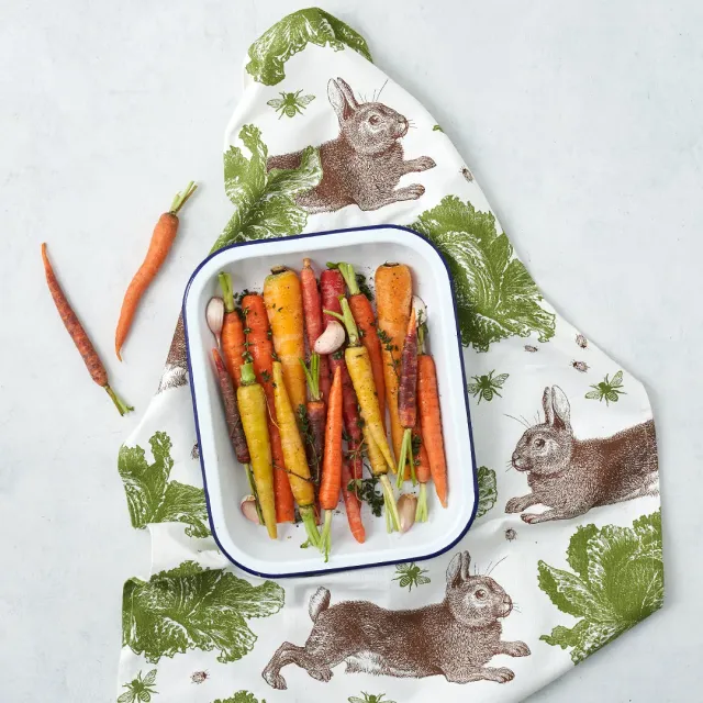Thornback & Peel Rabbit & Cabbage viskestykke bomuld