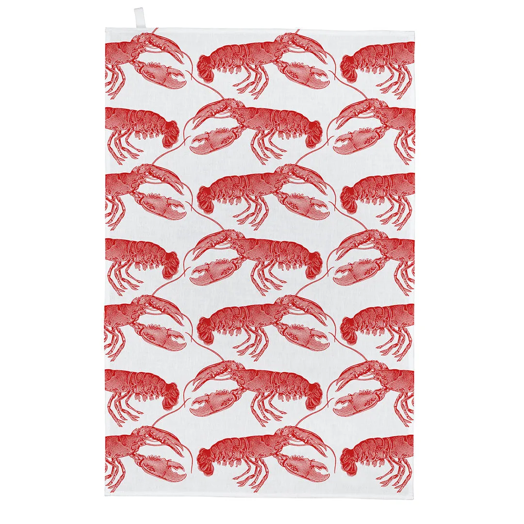 Thornback & Peel Lobster viskestykke bomuld 47x77