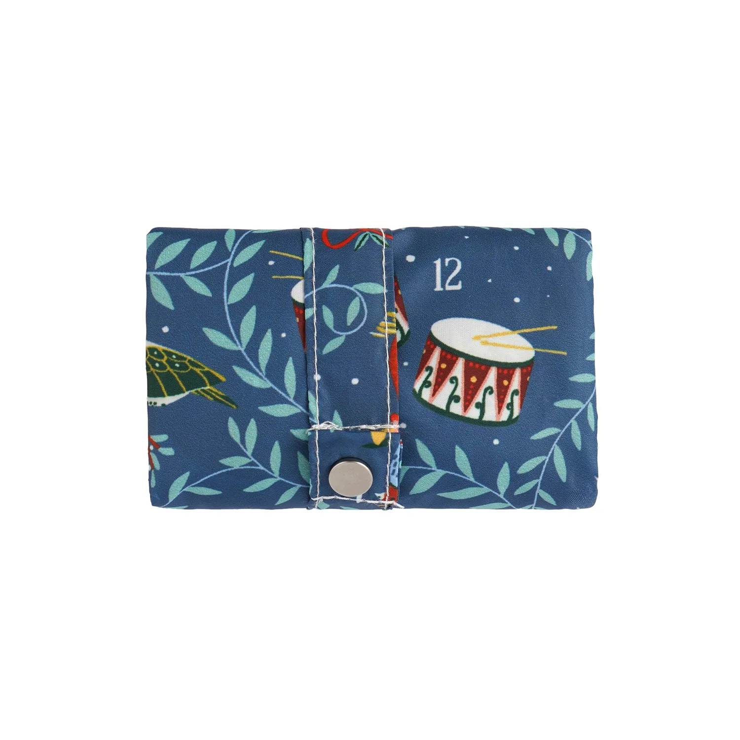Ulster Weavers 12 Days of Christmas mulepose blå medium