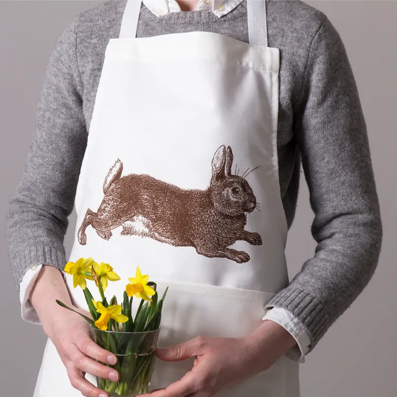 Thornback & Peel Rabbit Apron forklæde 60x80 bomuld