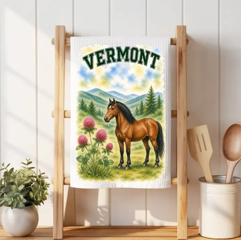 Avery Lane Vermont State mikrofiberhåndklæde 41cm