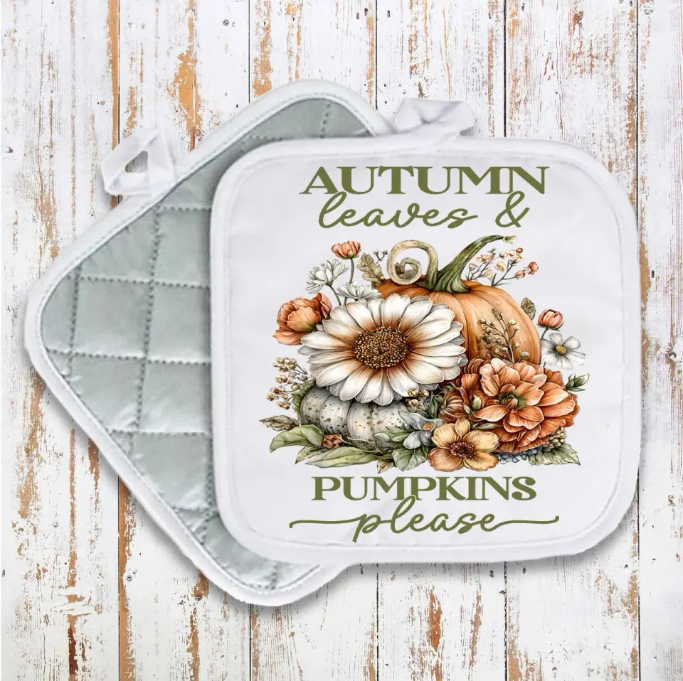 Avery Lane Gifts Autumn Leaves grydelap bomuld 20x20 cm