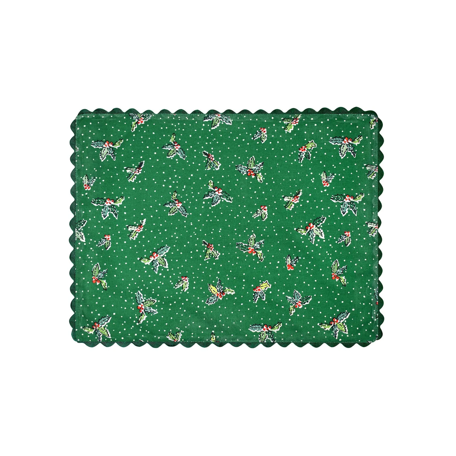 Ulster Weavers Christmas Robins dækkeservietter 2-pak grøn